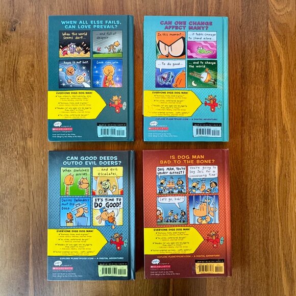 DOG MAN Book Bundle Set of 8 Hardcover Books By Dav Pilkey EUC Graphic Novels - Picture 5 of 5